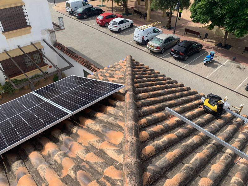 2 Sedeno ingenieria Montaje Placas Fotovoltaicas vivienda El Secadero - Montaje Placas Fotovoltaicas vivienda El Secadero